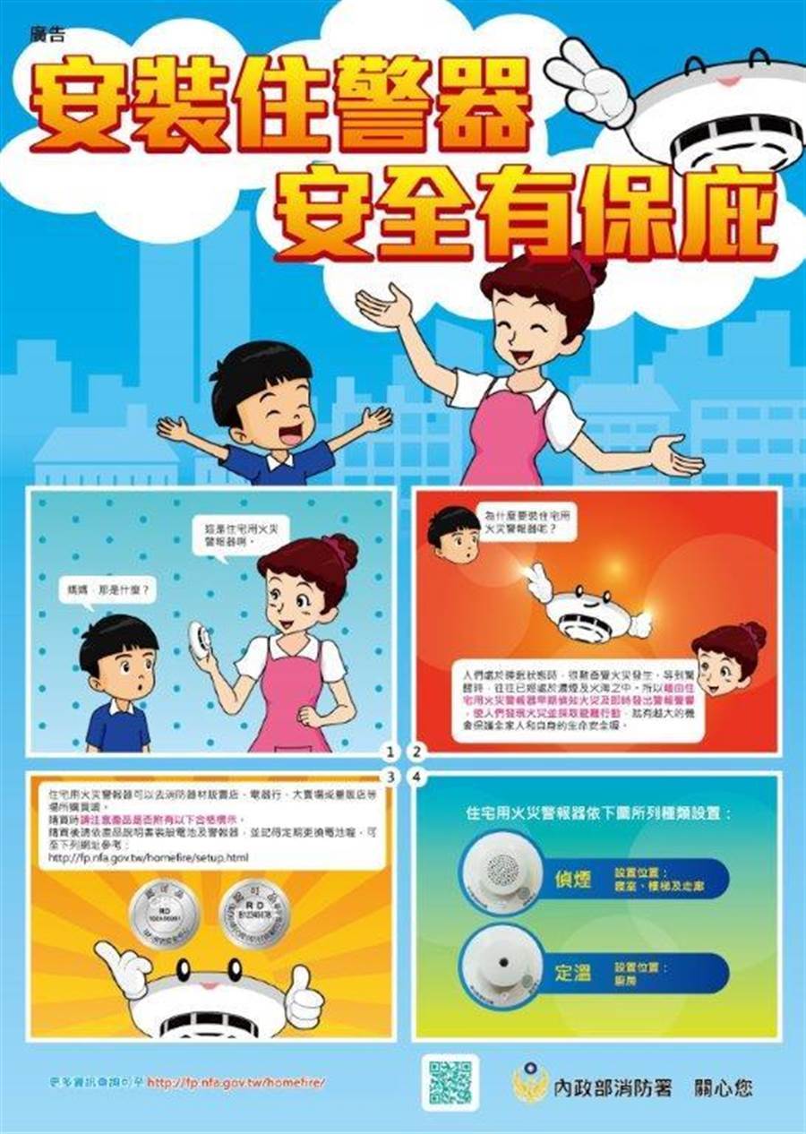 安裝助警器 安全有保庇