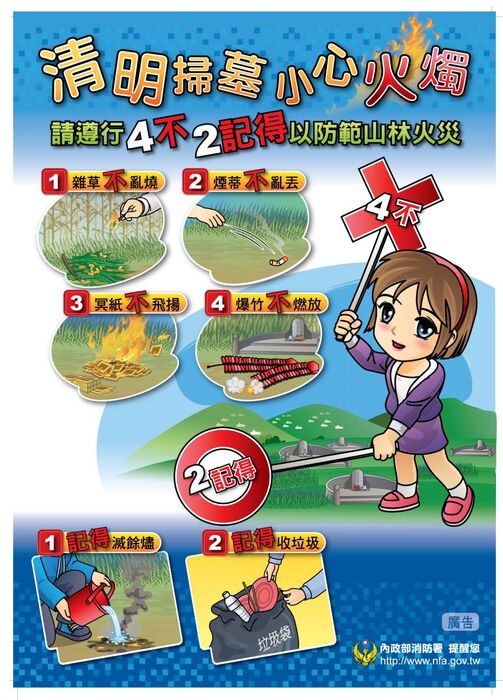 清明掃墓 4不2記得